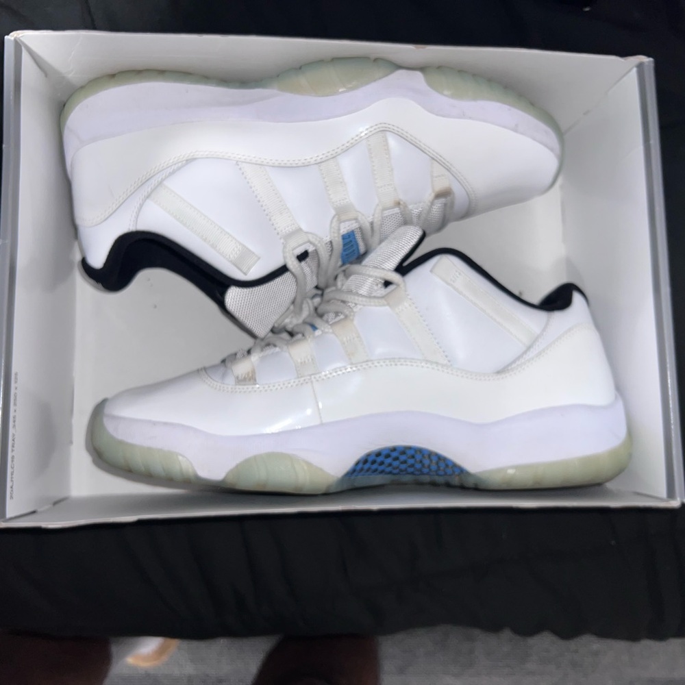 Jordan White and Black Sneakers
